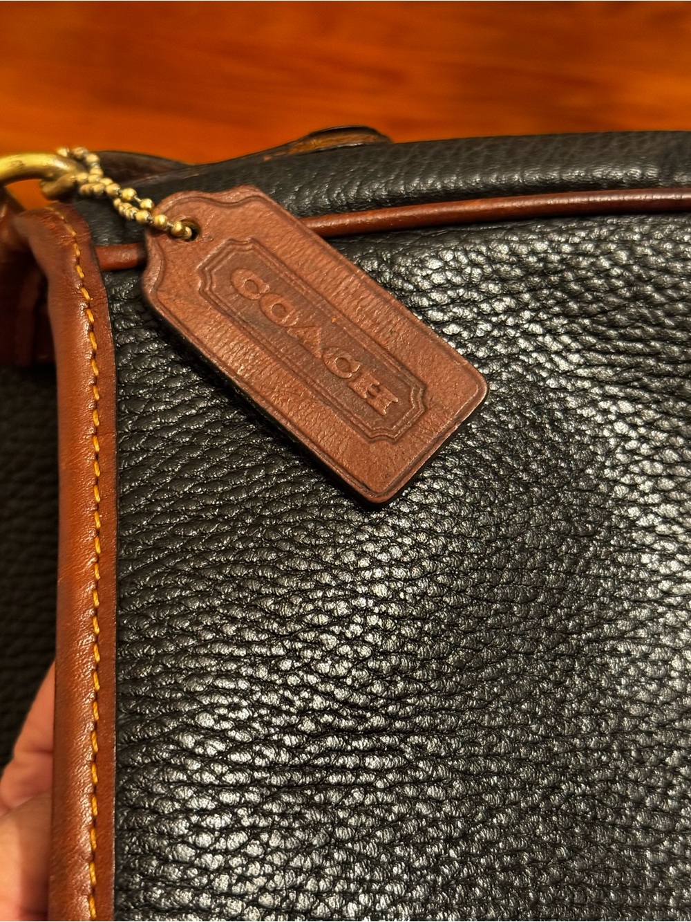 Vintage 80s coach sheridan glenwood - Picture 8 of 12
